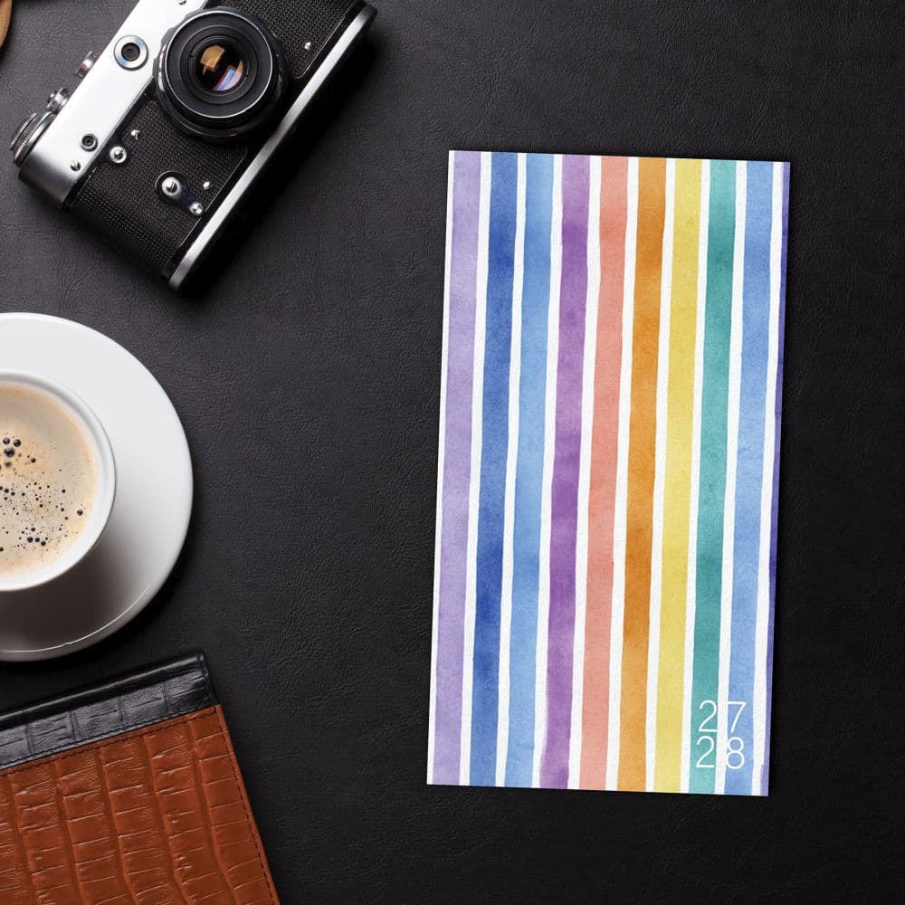 Painted Stripes 2027 2 Year Pocket Planner Third Alternate Image