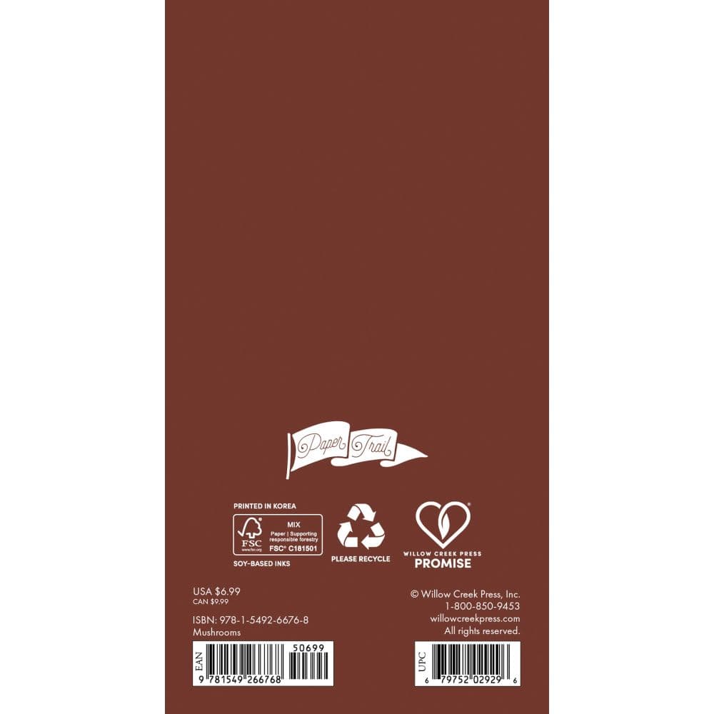 Mushrooms 2027 2 Year Pocket Planner First Alternate Image