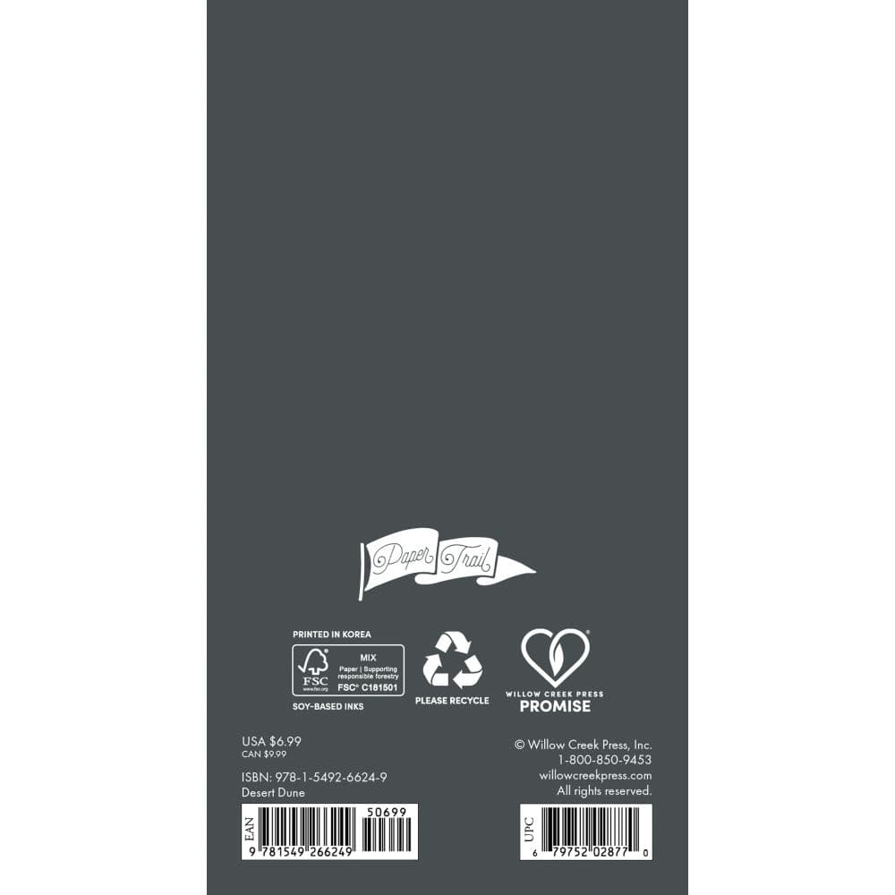 Desert Dune 2027 2 Year Pocket Planner First Alternate Image