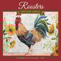 image Roosters 2027 Wall Calendar Main Product Image