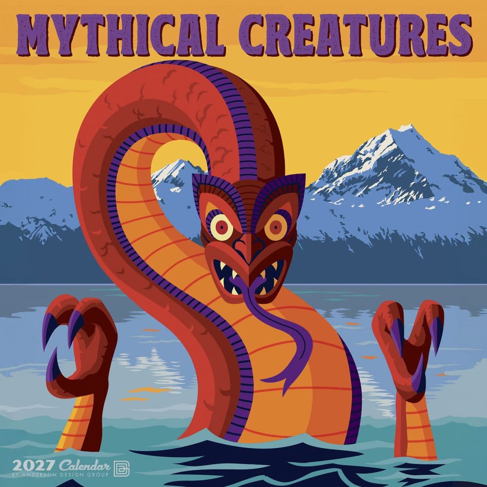 image Mythical Creatures 2027 Wall Calendar Main Product Image