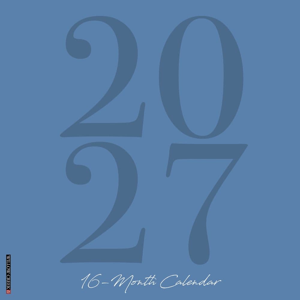 image Modern Minimalist 2027 Wall Calendar Main Product Image