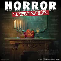 image Horror Trivia 2027 Wall Calendar Main Product Image