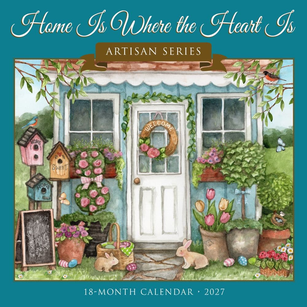 image Home Is Where the Heart 2027 Wall Calendar Main Product Image