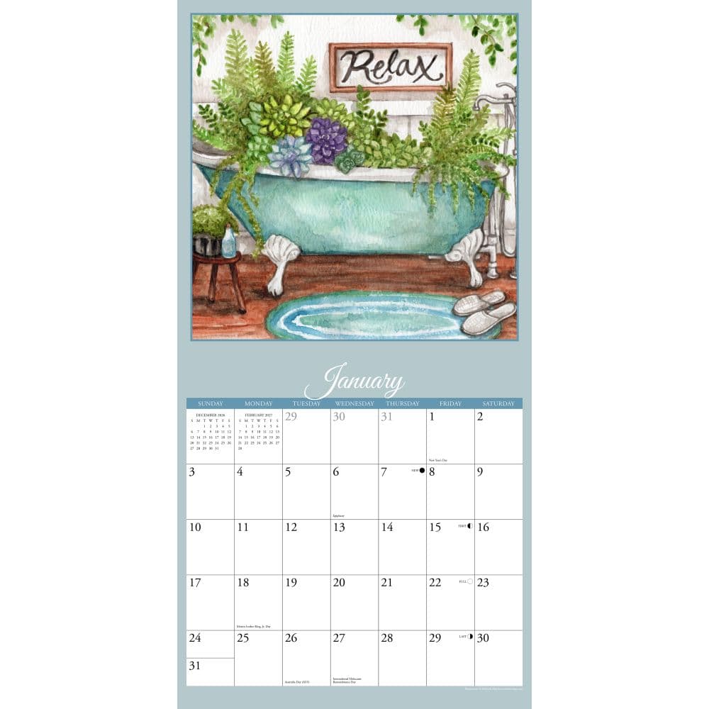 Home Is Where the Heart 2027 Wall Calendar Second Alternate Image