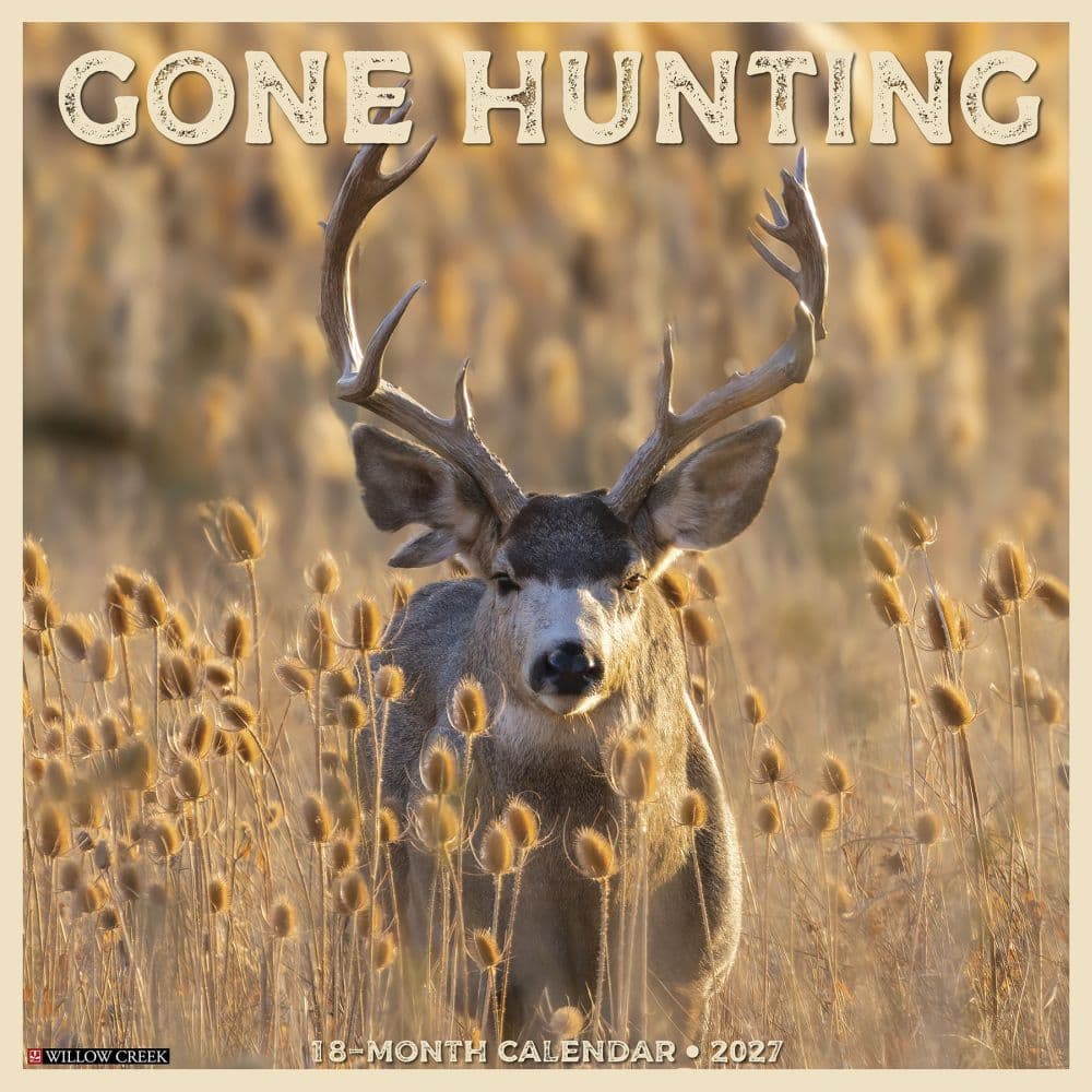 image Gone Hunting 2027 Wall Calendar Main Product Image