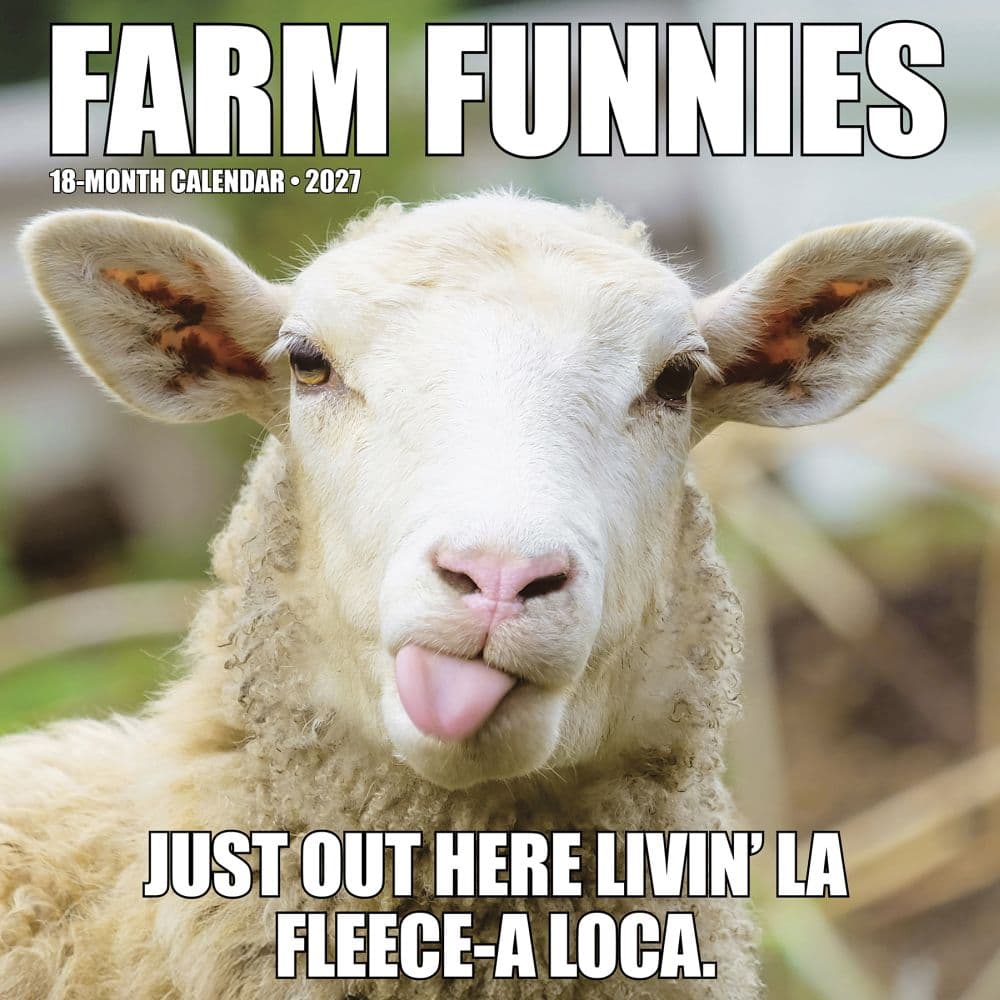 image Farm Funnies 2027 Wall Calendar Main Product Image