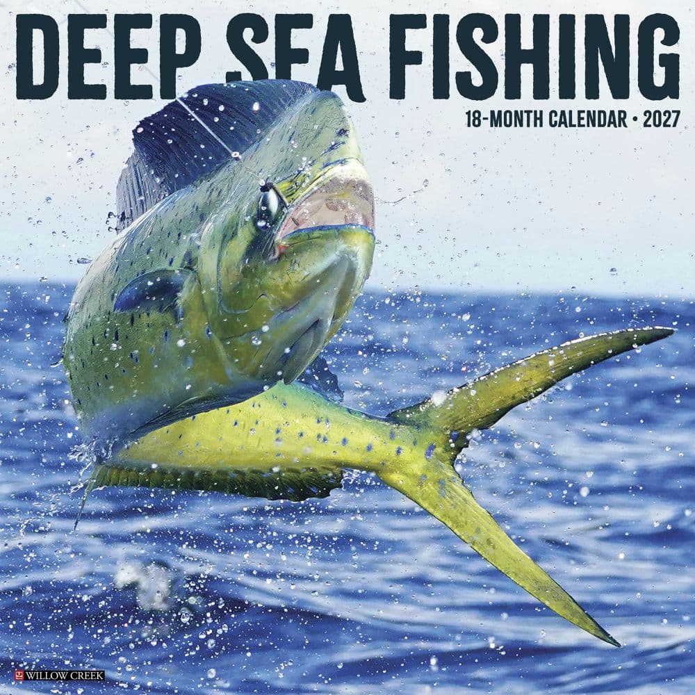image Deep Sea Fishing 2027 Wall Calendar Main Product Image