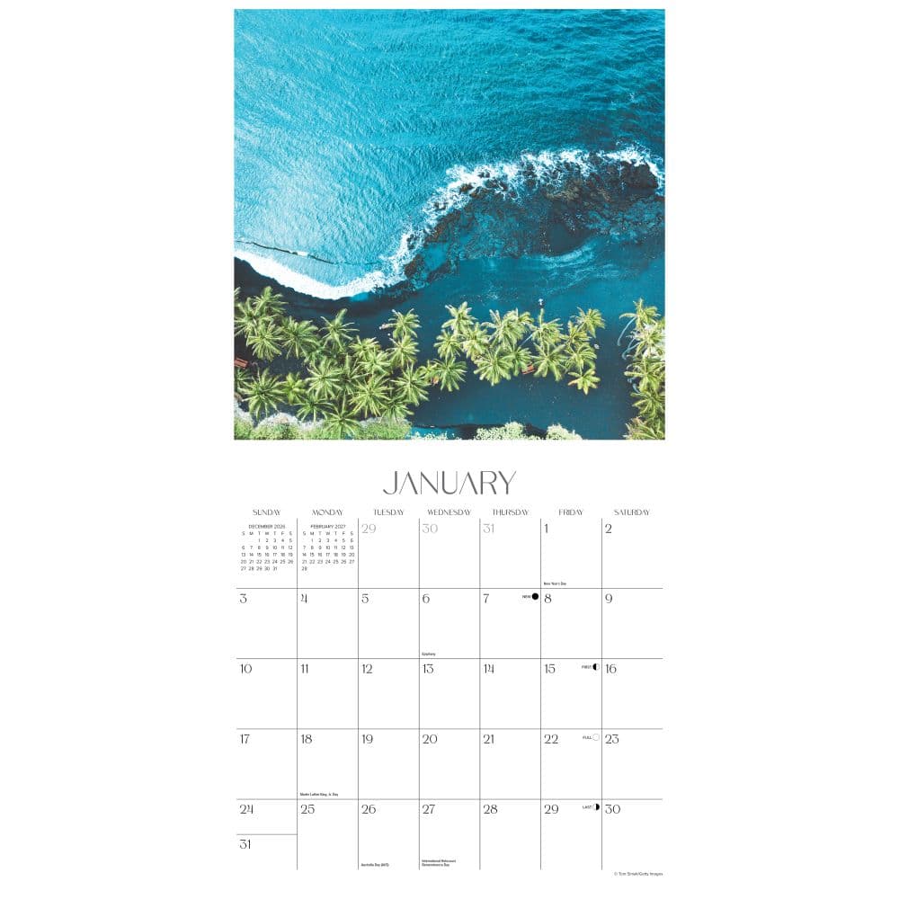 Coastal Escape 2027 Wall Calendar Second Alternate Image