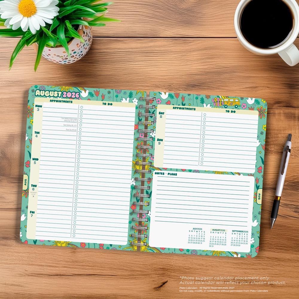 Good Vibes 2027 Planner Fourth Alternate Image