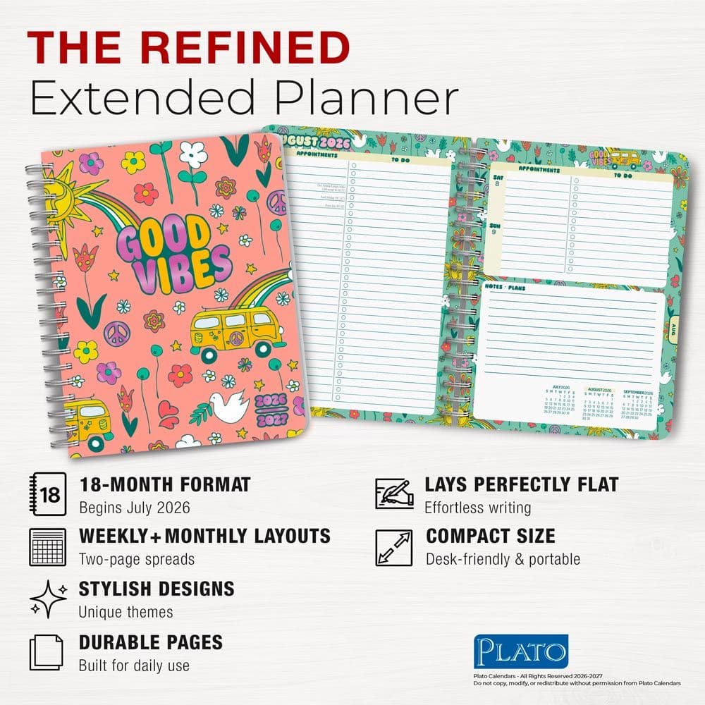Good Vibes 2027 Planner Fifth Alternate Image