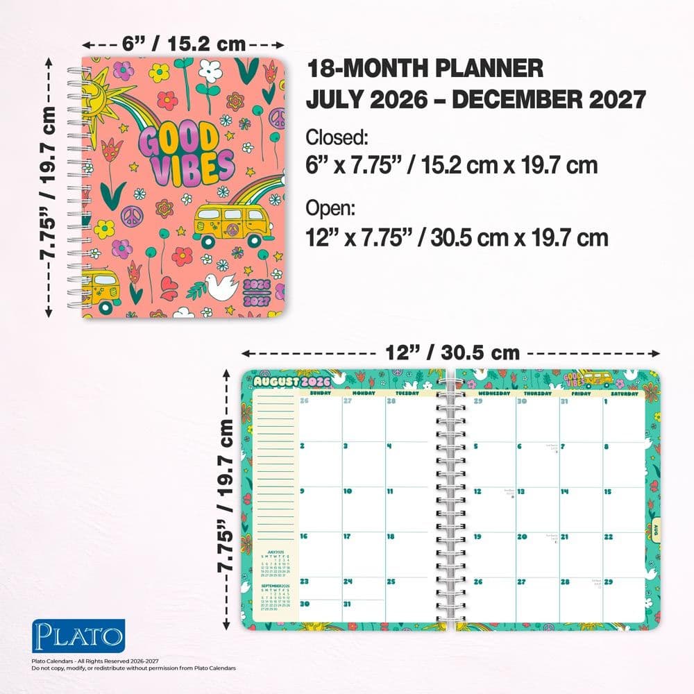 Good Vibes 2027 Planner Sixth Alternate Image
