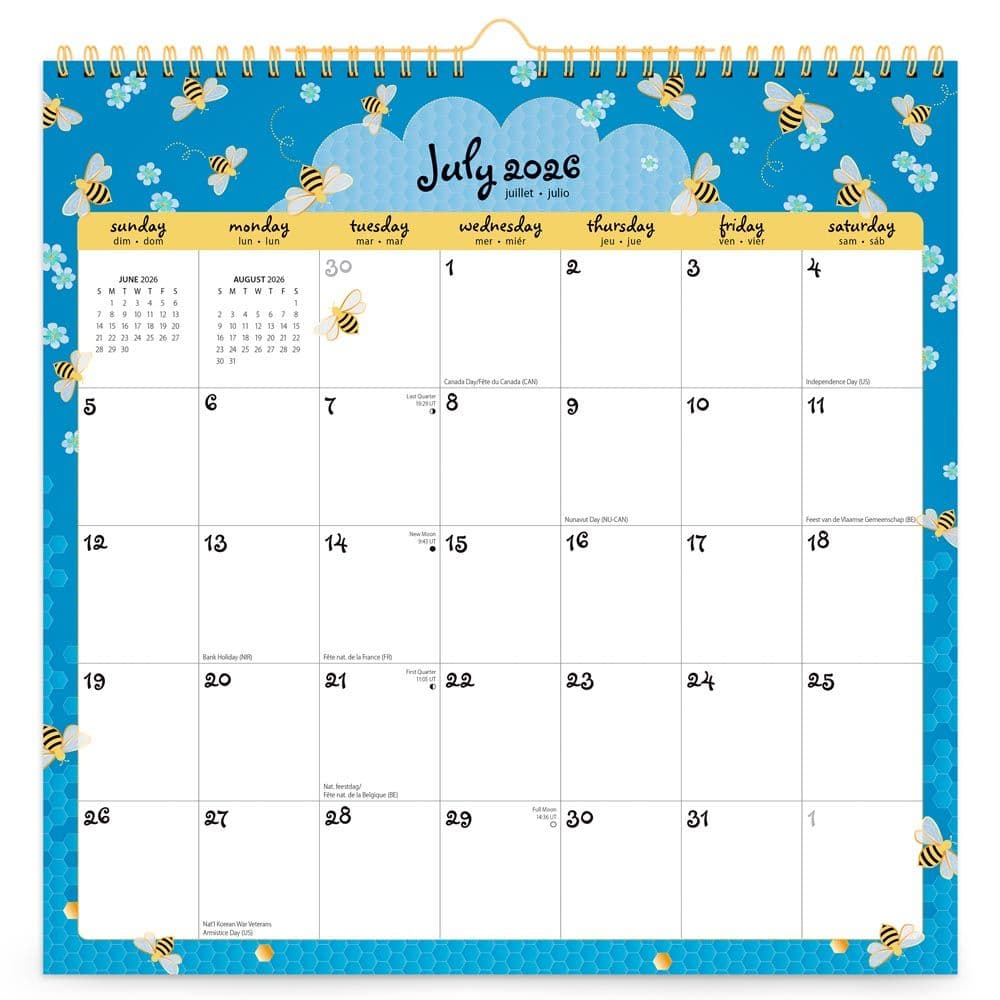 Busy Bees Plato 2027 Wall Calendar First Alternate Image