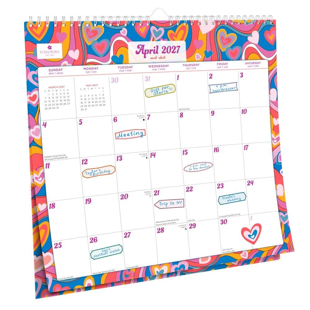 Turnowsky House 2027 Wall Calendar Third Alternate Image