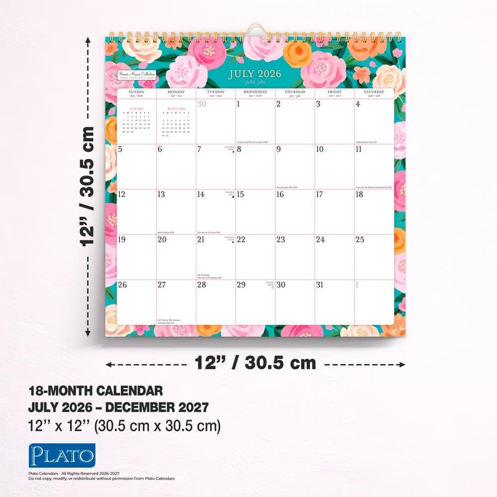 Bonnie Marcus Plato 2027 Wall Calendar Sixth Alternate Image