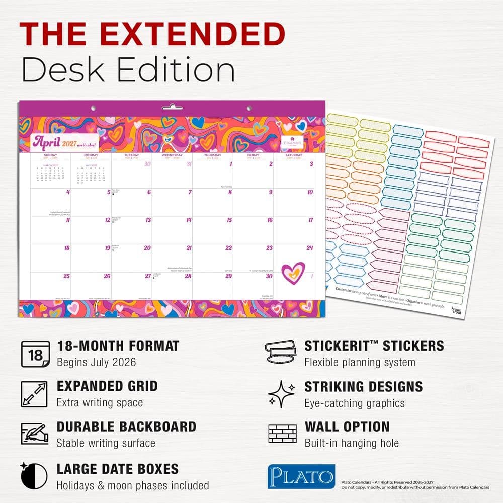 House of Turnowsky 2027 Desk Pad Fourth Alternate Image