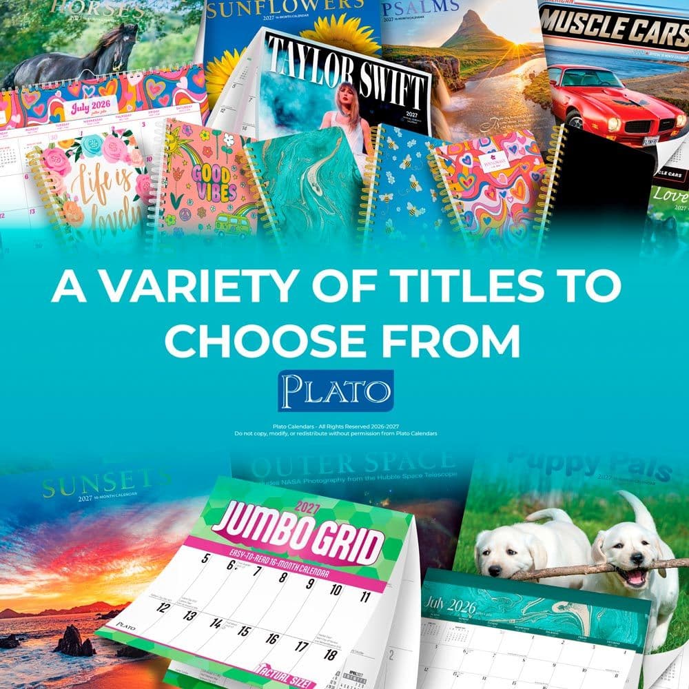 Busy Bees 2027 Desk Pad Seventh Alternate Image