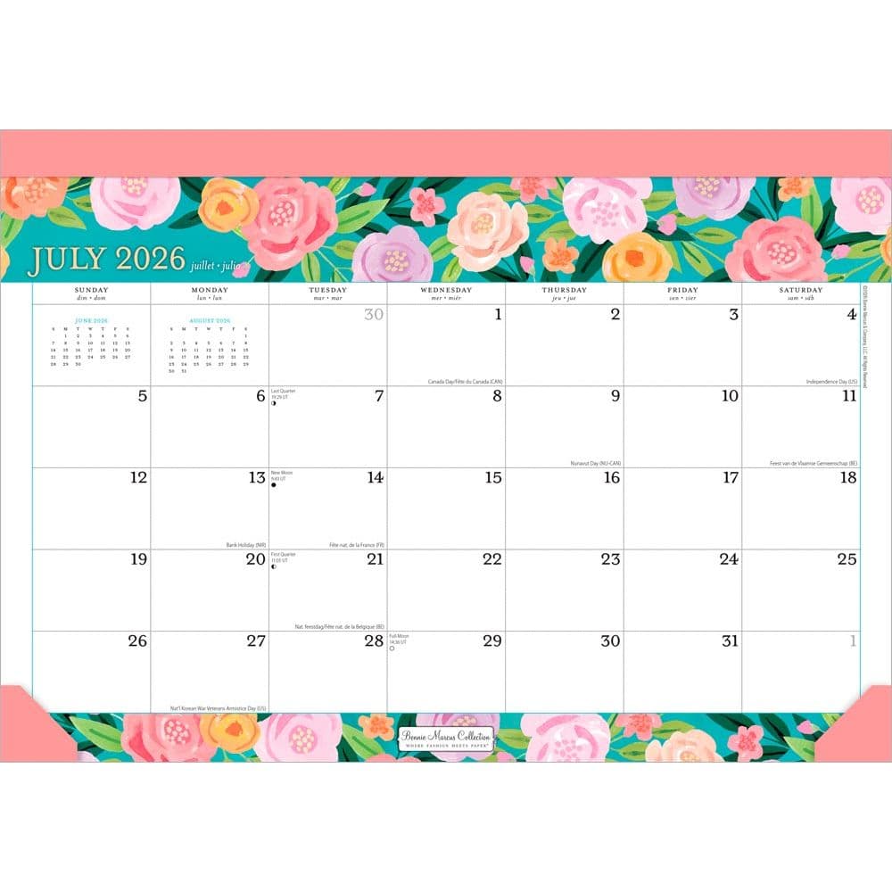 Bonnie Marcus 2027 Desk Pad Main Product Image