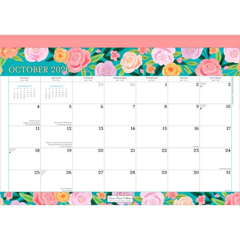 Bonnie Marcus 2027 Desk Pad First Alternate Image