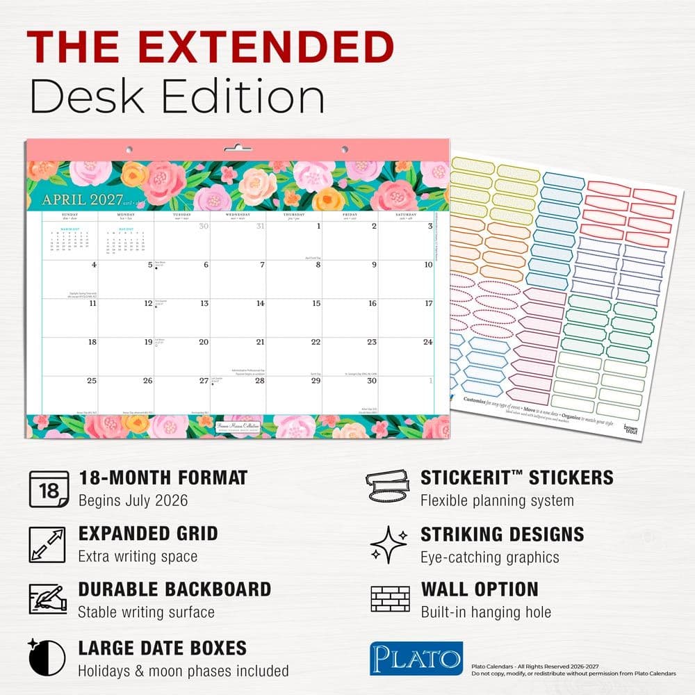 Bonnie Marcus 2027 Desk Pad Fourth Alternate Image