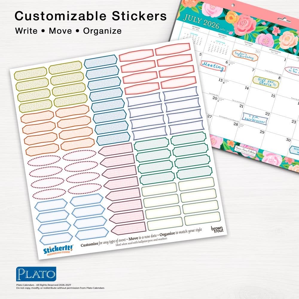 Bonnie Marcus 2027 Desk Pad Eighth Alternate Image