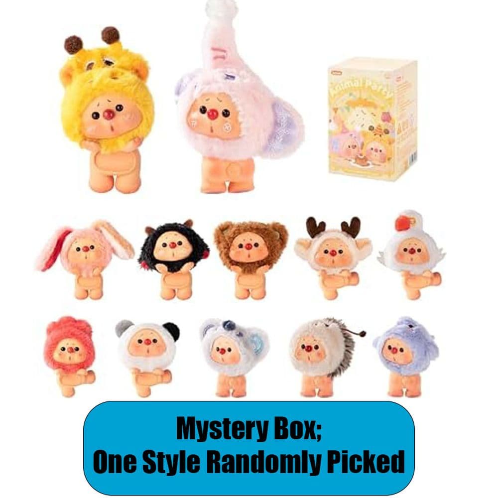 Animal Party Hippers Plush - Blind Box First Alternate Image