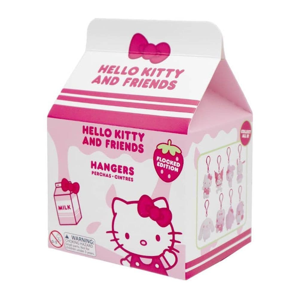Hello Kitty and Friends Strawberry Milk Jumbo Flocked Hangers - Blind Box Fourth Alternate Image