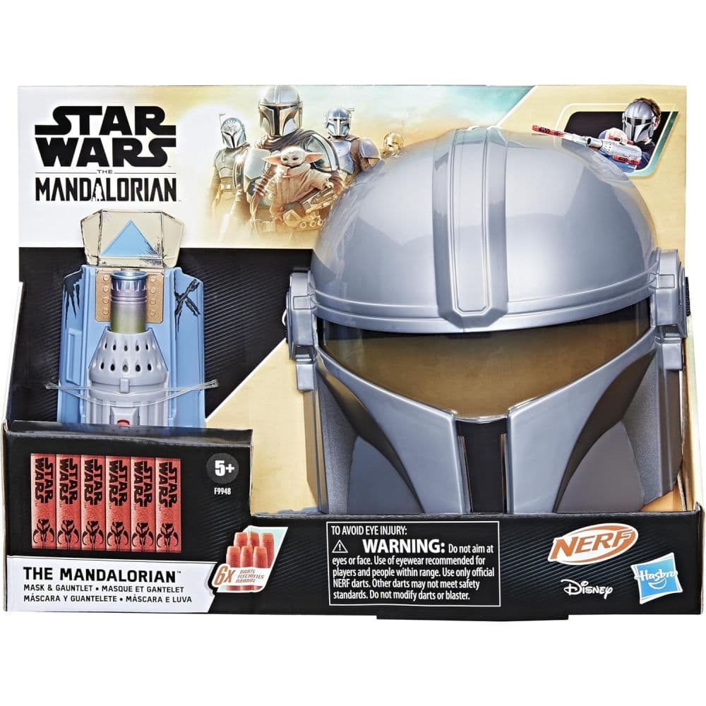 Nerf Star Wars Mandalorian Mask and Gauntlet Blaster Combo First Alternate Image
