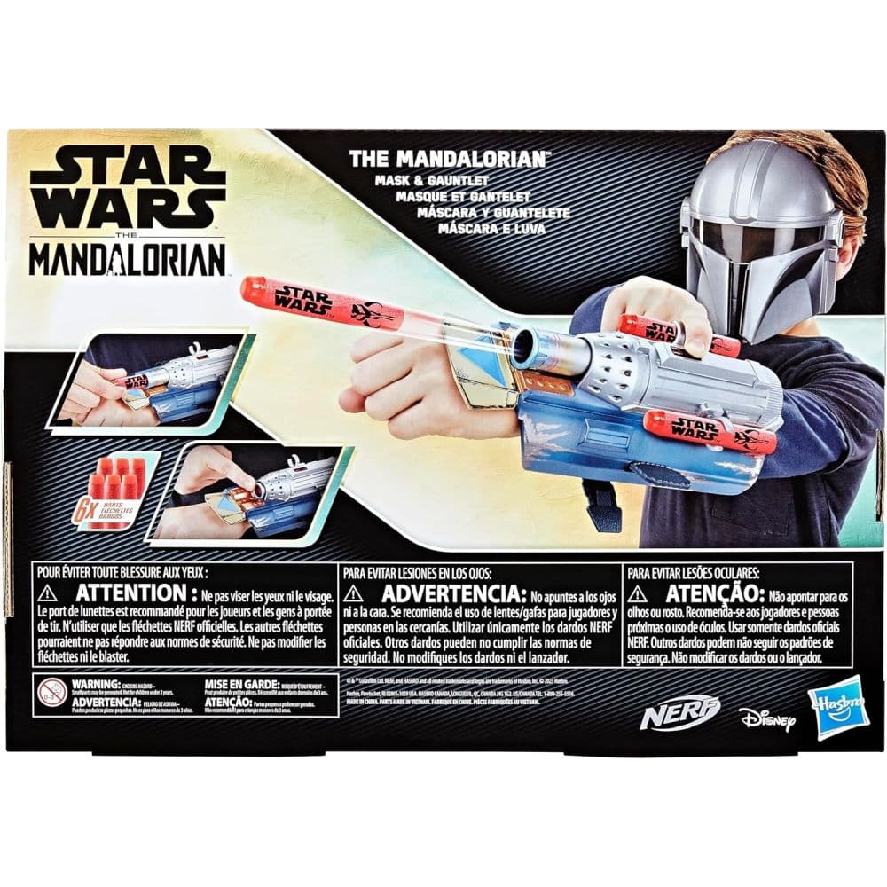 Nerf Star Wars Mandalorian Mask and Gauntlet Blaster Combo Second Alternate Image