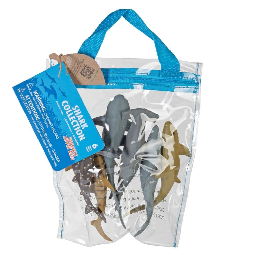 Wild Republic Polybag Sharks Figurine Set Main Product Image