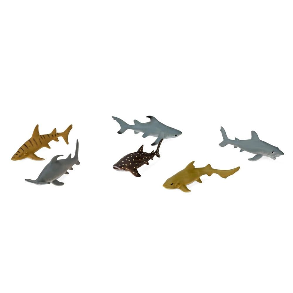 Wild Republic Polybag Sharks Figurine Set First Alternate Image