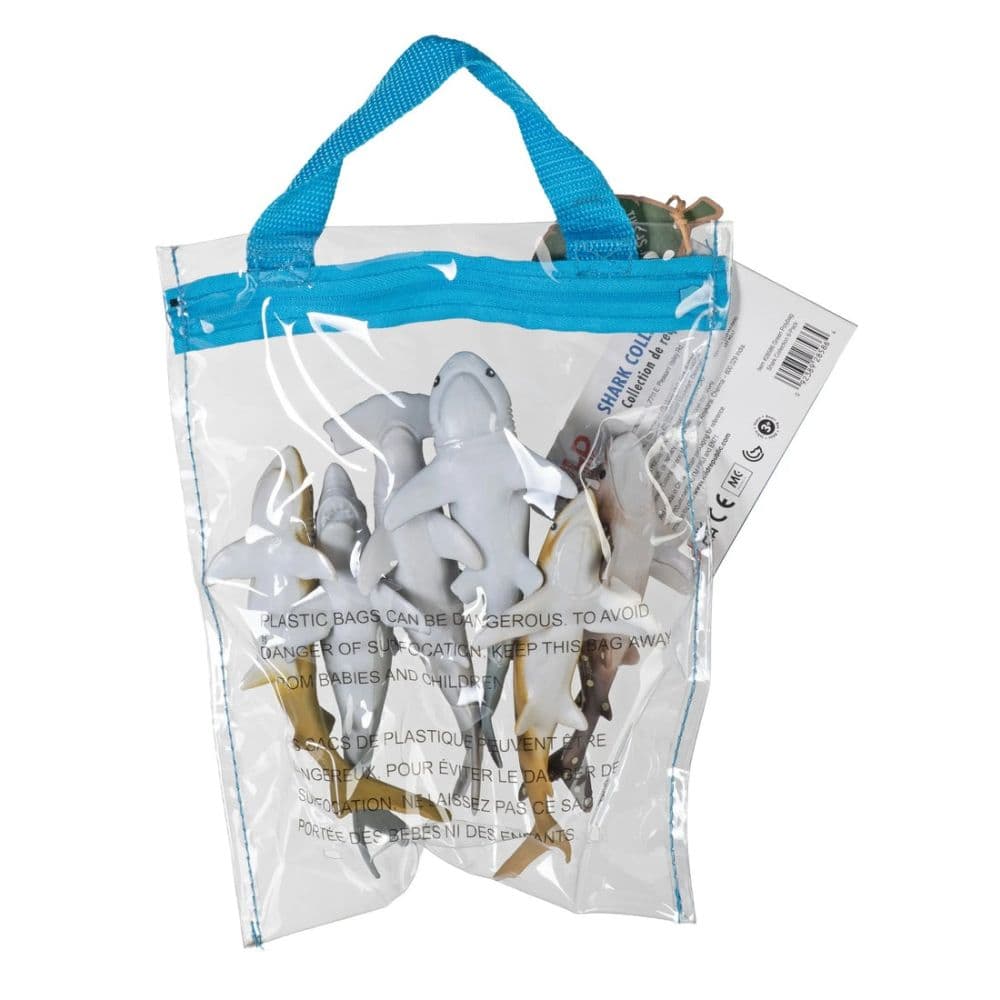 Wild Republic Polybag Sharks Figurine Set Third Alternate Image