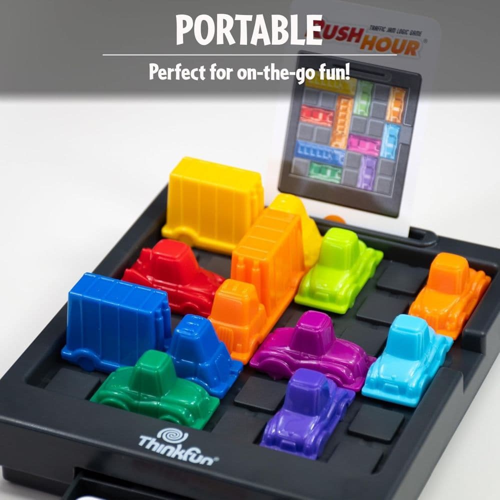 ThinkFun Rush Hour Traffic Jam Logic Game Second Alternate Image