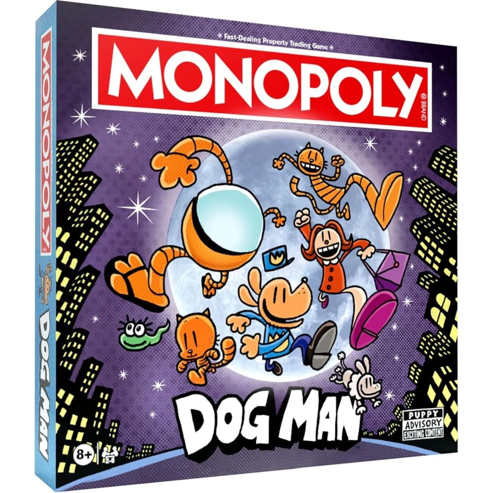 Monopoly Dog Man Edition Board Game Main Product Image