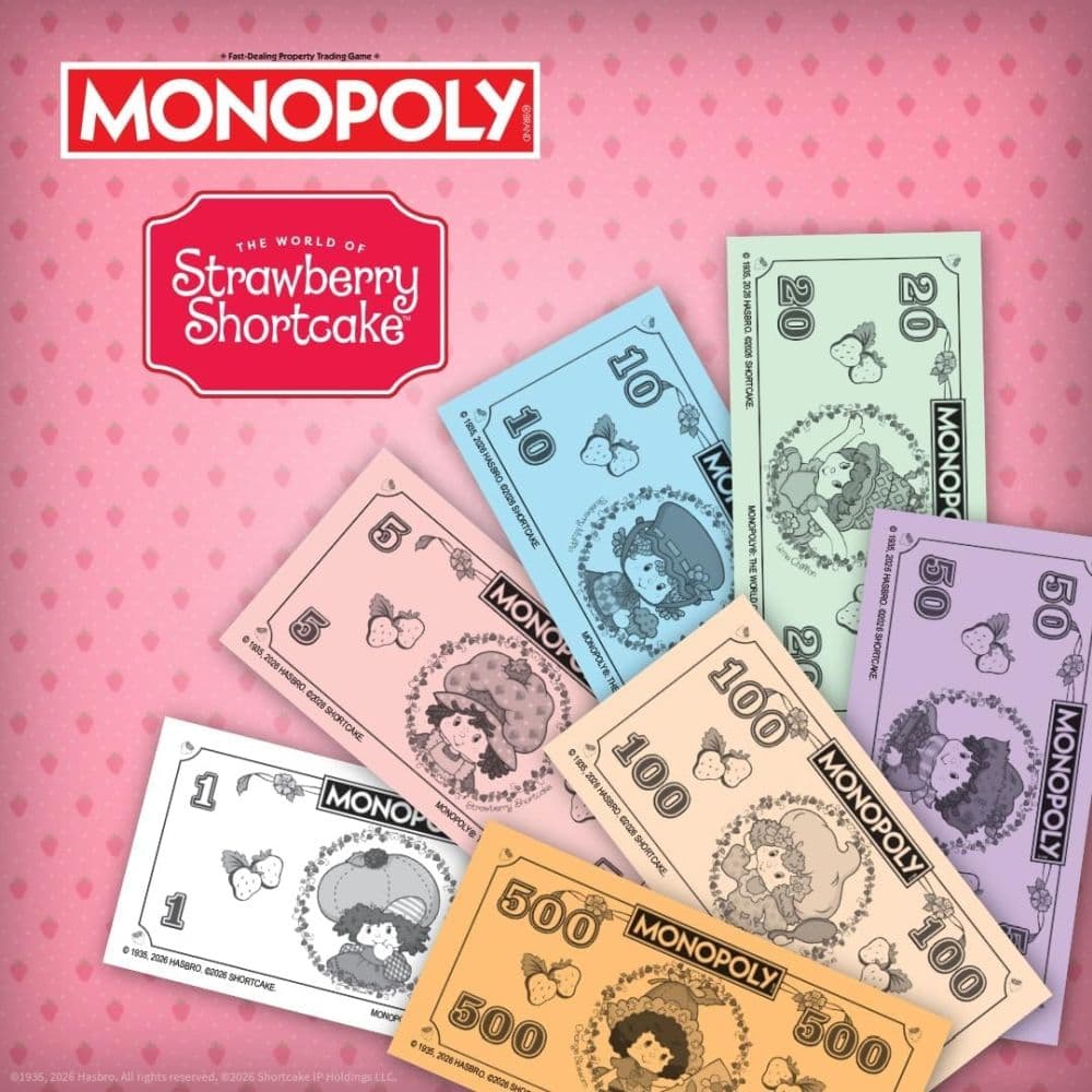 Monopoly Strawberry Shortcake Edition Board Game Fifth Alternate Image