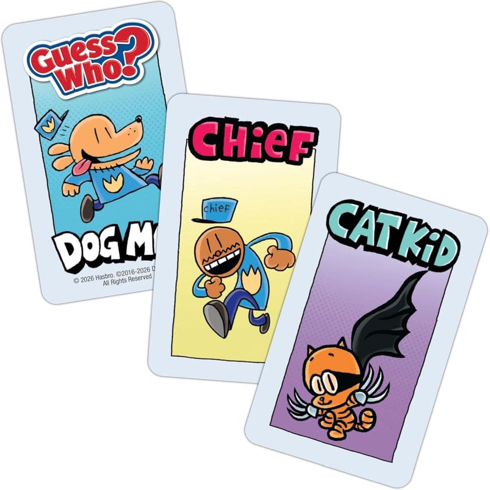 Guess Who Dog Man Edition Game Third Alternate Image