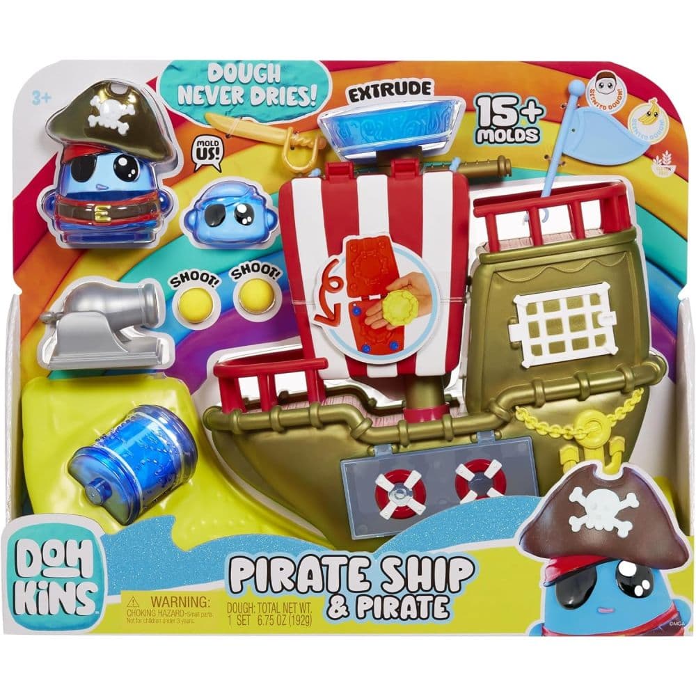 image DohKins Pirate Ship and Pirate Play Set Main Product Image