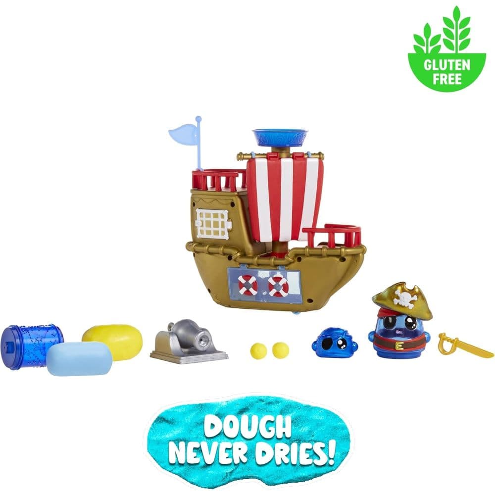 DohKins Pirate Ship and Pirate Play Set Sixth Alternate Image