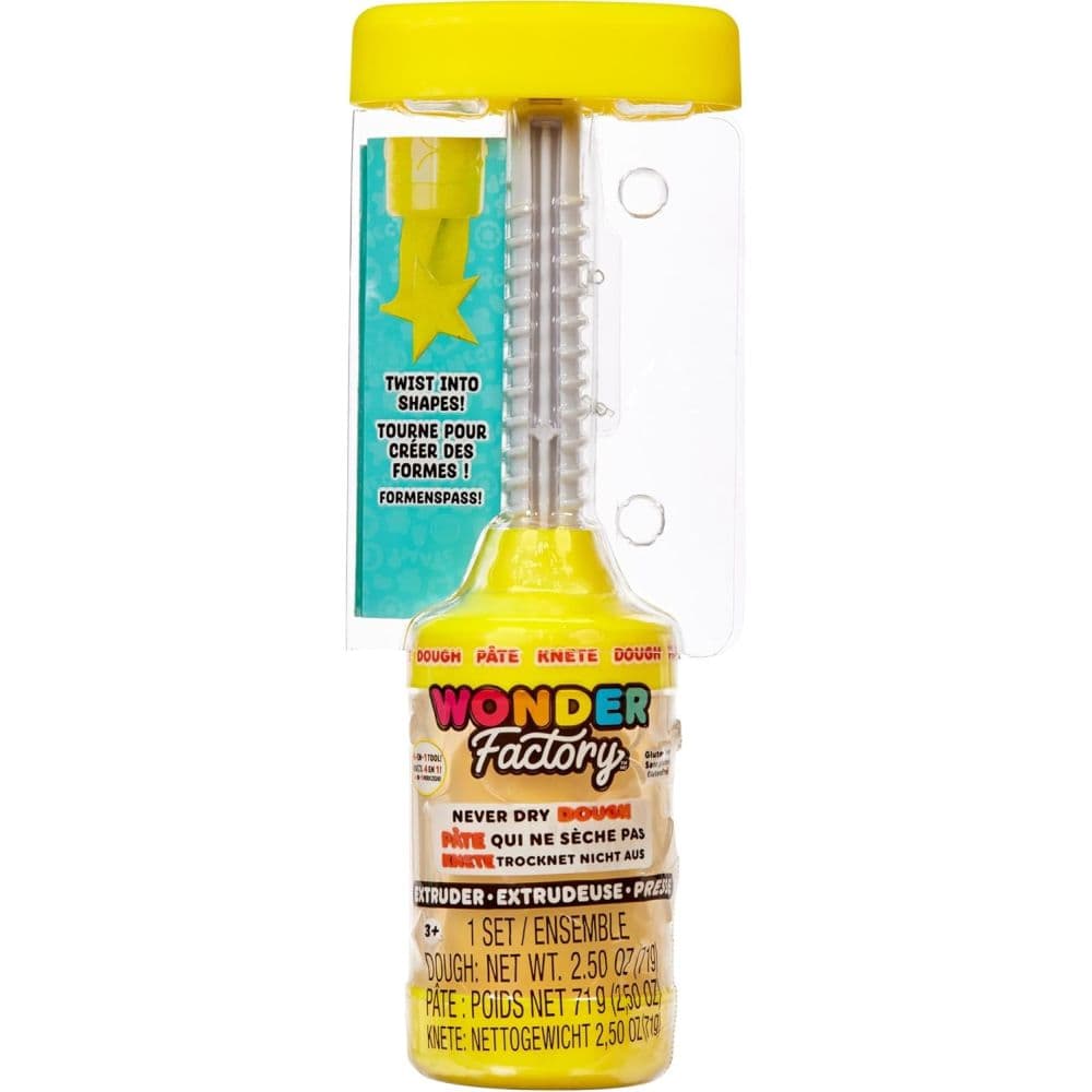 Cra-Z-Art Wonder Factory Never Dry Dough Yellow Single Tub Fourth Alternate Image