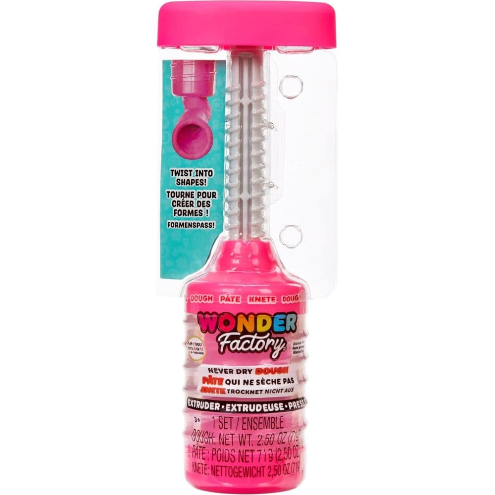 Cra-Z-Art Wonder Factory Never Dry Dough Pink Single Tub Fourth Alternate Image