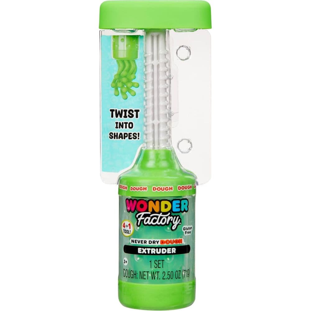 image Cra-Z-Art Wonder Factory Never Dry Dough Green Single Tub Main Product Image