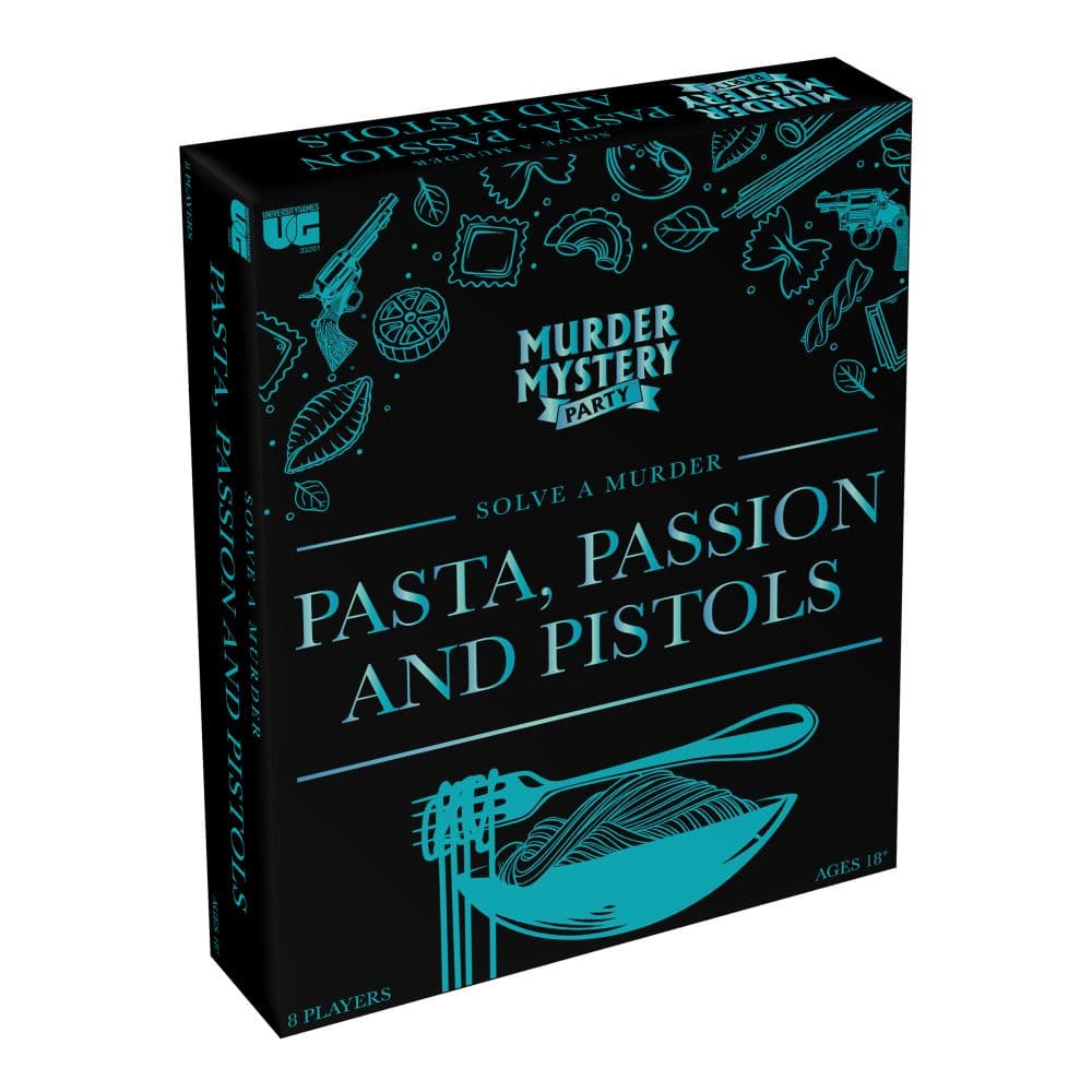 image Murder Mystery Party Pasta Passion and Pistols Game Main Product Image