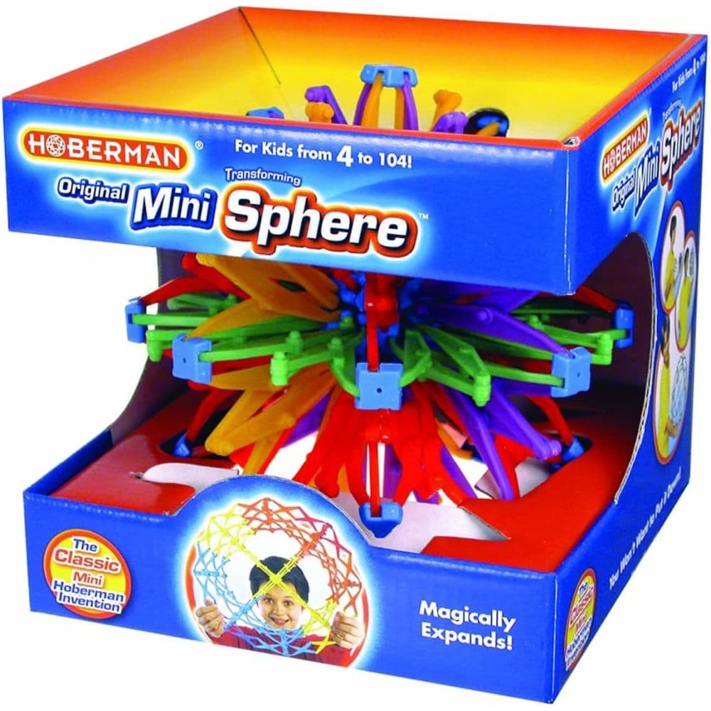 image Hoberman Mini Sphere Rings Expanding Toy Main Product Image