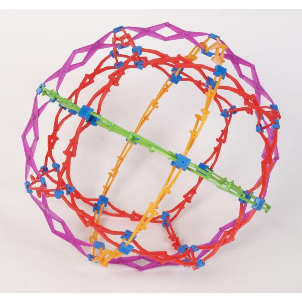 Hoberman Mini Sphere Rings Expanding Toy First Alternate Image