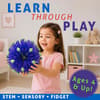 image Hoberman Original Sphere Glow Expanding Toy First Alternate Image