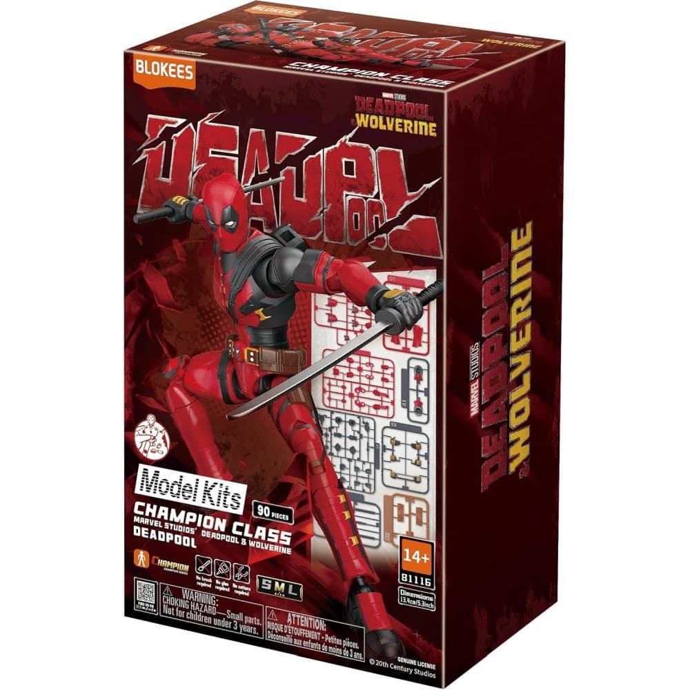Marvel Studios Champion Class Deadpool Model Kit Main Product Image
