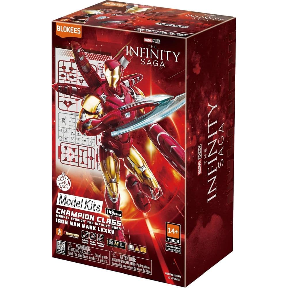 Marvel Infinity Saga Champion Class Iron Man MK85 Model Kit Main Product Image