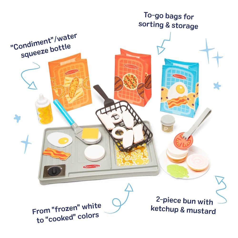 Flip &amp; Grill BBQ Play Set Seventh Alternate Image
