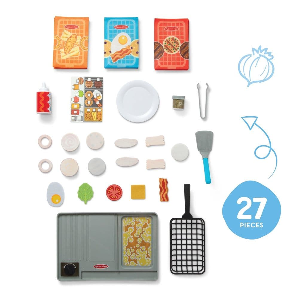 Flip &amp; Grill BBQ Play Set Eighth Alternate Image