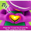 image Fisher-Price Barney's World Heart Hands Barney Figure Fourth Alternate Image